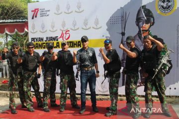 Batalyon 22 Grup 2 Kopassus HUT RI gelar Pekan Juang'45 Manggala Yudha