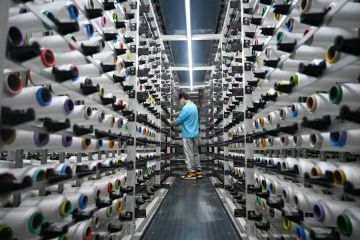 Sektor tekstil China catat peningkatan yang stabil paruh pertama 2022