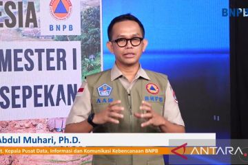 BNPB: Lima tahun terakhir bencana hidrometeorologi mendominasi