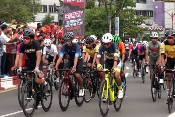 151 Pembalap nasional adu cepat di Gubernur Kalteng Cup Road Race 2022