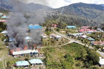 KKB serang 3 lokasi dan bakar mes di Kabupaten Intan Jaya