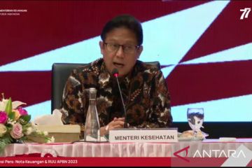 Menkes: Pandemi beri pelajaran duplikasi anggaran bisa diefisiensikan