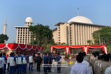 Masjid Istiqlal gelar upacara HUT RI lintas agama