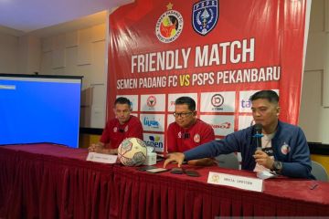 Pelatih Semen Padang FC: Laga menghadapi PSPS Riau ajang evaluasi