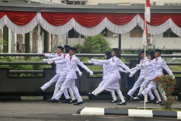 Peringatan HUT RI ke-77 di KJRI Kuching