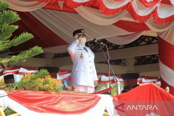 Upacara HUT RI kembali digelar setelah dua tahun tanpa perayaan