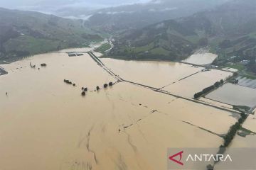 Banjir di wilayah Nelson Selandia Baru