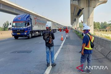 Jasa Marga perbaiki enam titik Jalan Tol Jakarta-Cikampek