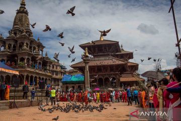 Festival Krishna Janmasthami di Nepal