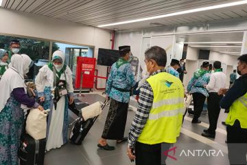 Bandara AP II layani kepulangan 41.468 jemaah haji