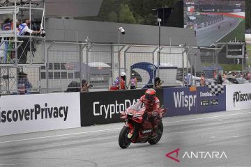 Bagnaia sempurnakan hari kedua MotoGP Austria dengan kemenangan Sprint