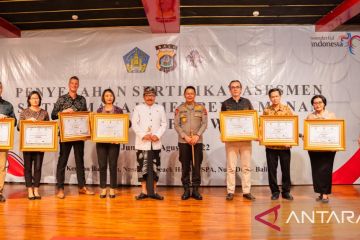 Lima Hotel di The Nusa Dua raih Sertifikat Sistem Manajemen Pengamanan