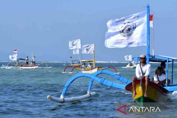 Aksi tolak pembangunan Terminal LNG di kawasan mangrove Sanur