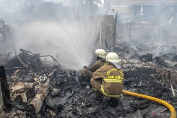 Kebakaran rumah di Simprug Jaksel mengakibatkan satu orang tewas