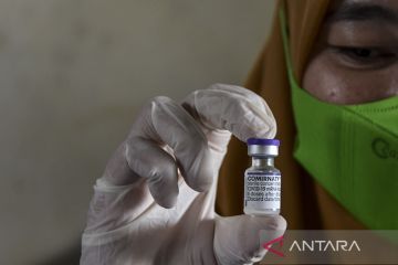 59,6 juta warga Indonesia telah menerima dosis penguat