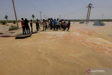 Dampak banjir di Sudan