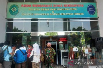 60 personel gabungan amankan sidang perdana terorisme Farid Okbah