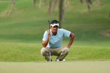 Kevin maksimalkan putting pada hari pertama BNI Ciputra Golfpreneur