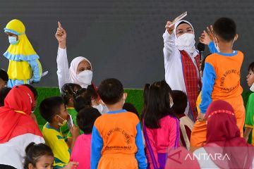 Iriana Jokowi-Wury Amin hadiri penguatan karakter PAUD di Tangerang