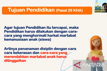 Psikolog: Jangan disiplinkan anak dengan cara merendahkan martabatnya