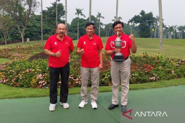 IKAL Lemhannas gelar turnamen golf bertajuk Agum Gumelar Cup 2022