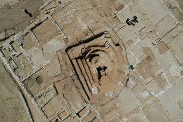 Israel temukan bangunan pedesaan berusia 1.200 tahun di Gurun Negev