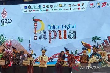 Jawara UMKM Papua pada Gernas BBI 2022 di Jayapura