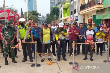 Wali Kota Jakbar resmikan jalan Puri Wangi berlokasi samping kantornya