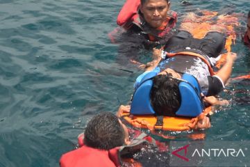 Basarnas Padang tingkatkan kemampuan personel tangani bencana di laut