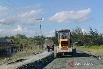 Jalan Trans Kalimantan sepanjang 148 Km kembali mulus