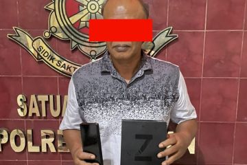 Polres Asahan menangkap pelaku pencurian di rumah dinas Bupati Asahan