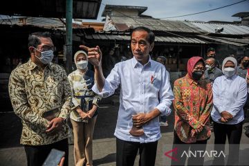 Presiden Jokowi sebut harga telur ayam akan turun dua pekan ke depan