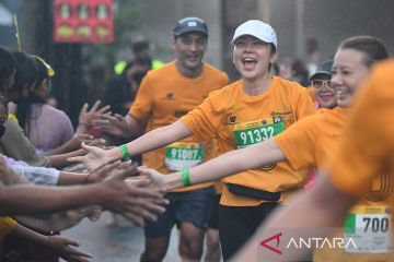 Serunya Maybank Marathon 2022 di Bali yang diikuti 10 ribu pelari dari 50 negara