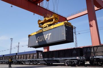 Peningkatan layanan kereta kargo China-Eropa fasilitasi perdagangan