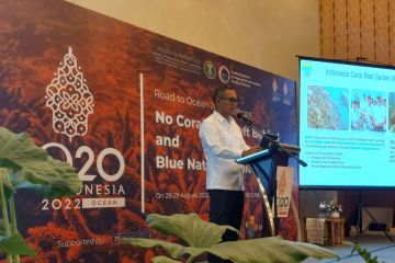 Indonesia ajak negara G20 dukung restorasi terumbu karang