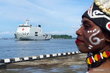 Kapal bantu RS pertama di wilayah timur Indonesia