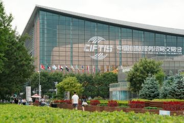 Mengunjungi China National Convention Center, venue CIFTIS 2022