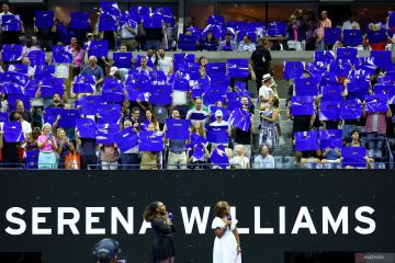 U.S. Open: Serena Williams menang mudah di putaran pertama