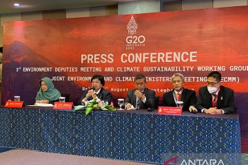 Pertemuan menteri lingkungan hidup G20 hasilkan "chair summary"