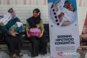 Uji saring hipotiroid kongenital untuk bayi