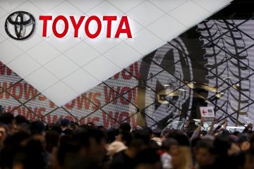 Produksi kendaraan global Toyota pada Oktober naik 23 persen