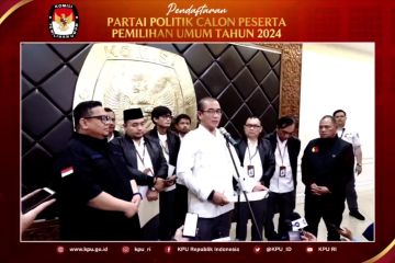 40 parpol resmi terdaftar sebagai calon peserta Pemilu 2024