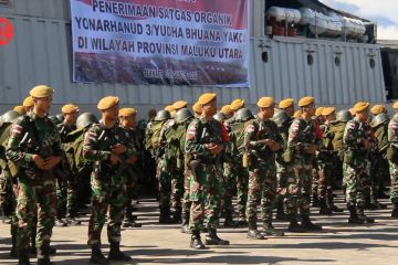 500 prajurit Yudha Buana Yakca bertugas di Malut