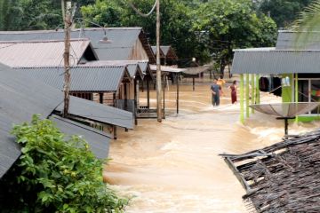 Banjir rendam 180 rumah warga di Kintab Tanah Laut Kalsel