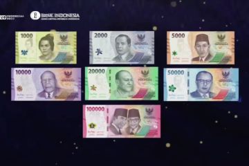 Bank Indonesia luncurkan 7 pecahan uang rupiah kertas baru