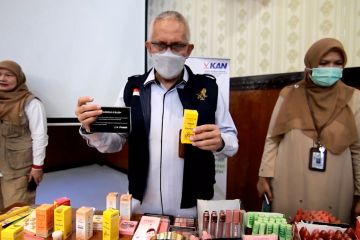 BBPOM di Padang amankan ribuan produk kosmetik ilegal