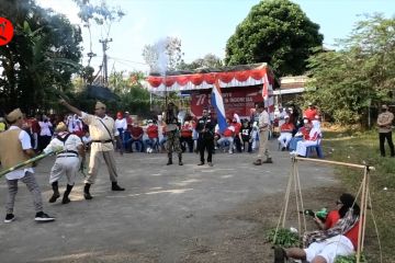 Cara warga Kota Malang kobarkan semangat juang 45