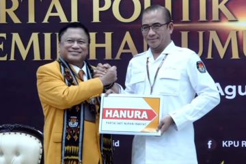 Daftar pemilu, Hanura ajak milenial bijak berpolitik