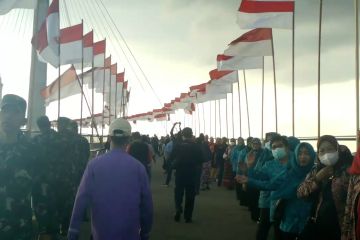 Gerakan 1.000 bendera untuk kobarkan semangat bangun bangsa