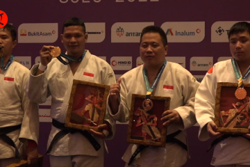 Indonesia panen 4 medali emas di cabor judo tunanetra